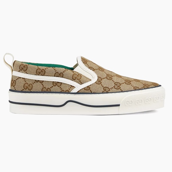 Gucci Tennis 1977 Slip on Sneakers Woman’s/Kids size 4- New. - Picture 9 of 15